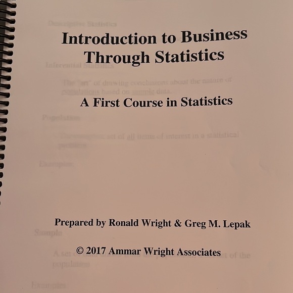 Introduction to Business through statistics FINAL AMRKDOWN - Picture 5 of 5